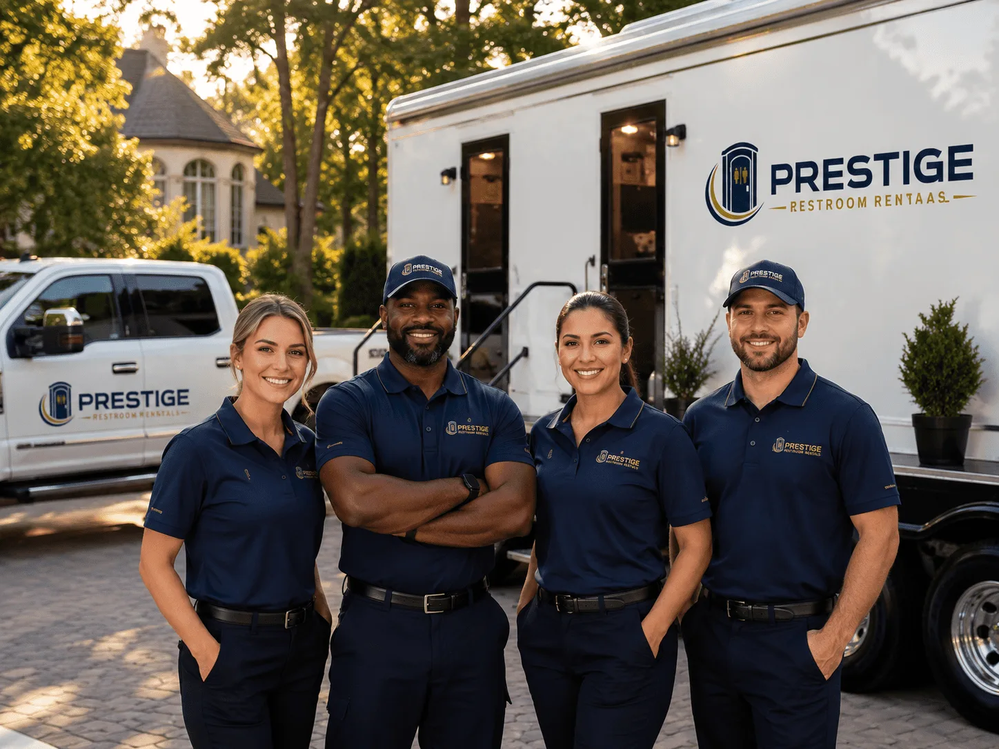Trusted Luxury Portable Restrooms company in Manila, UT